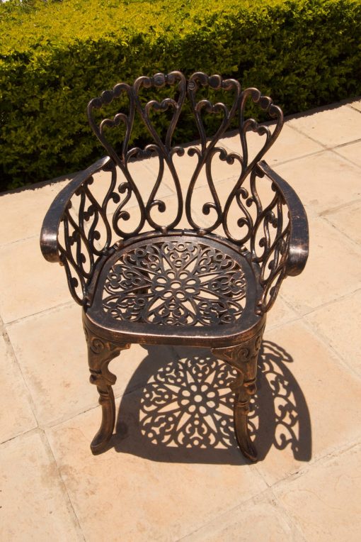 Cast Aluminium Patio Furniture Petite Chair