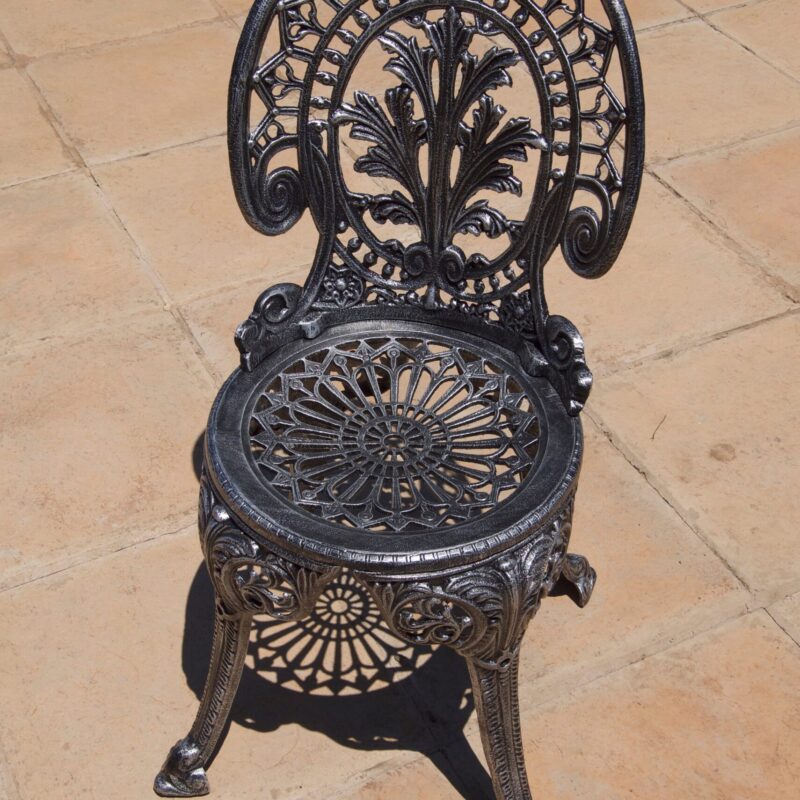Cast Aluminium Patio Furniture Royal Chair