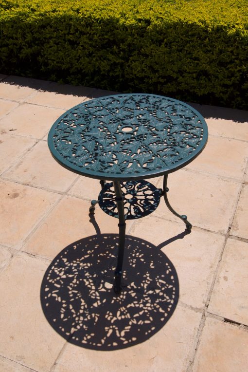 Cast Aluminium Patio Furniture Ivy Table (62cm Diameter)